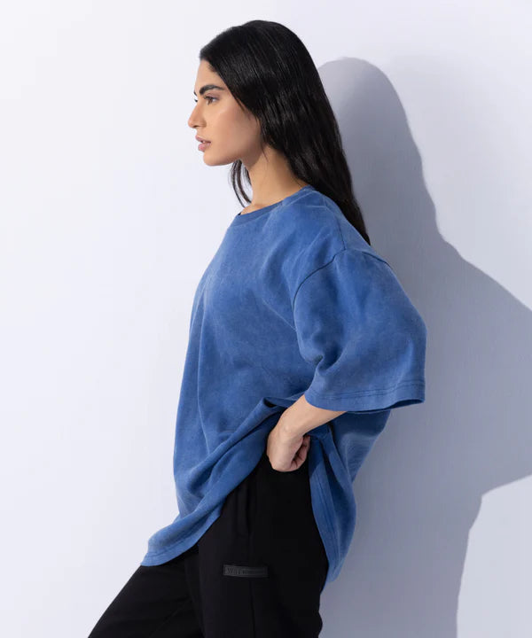 Interlock Acid-Washed Unisex T-Shirt