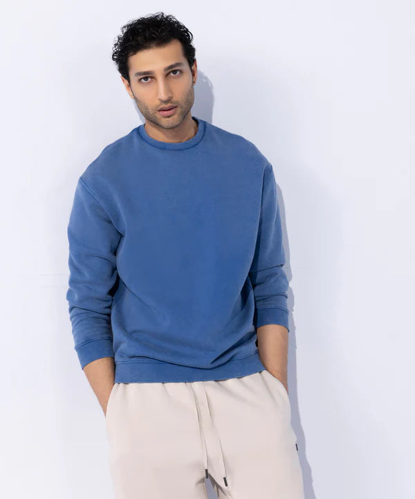 Unisex Acid Washed Sweatshirt