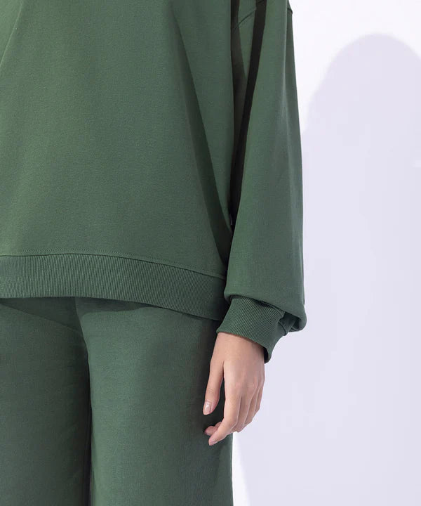 Unisex Sweatshirt With Rubber Tag