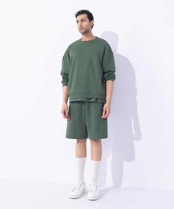 Unisex Sweatshirt With Rubber Tag