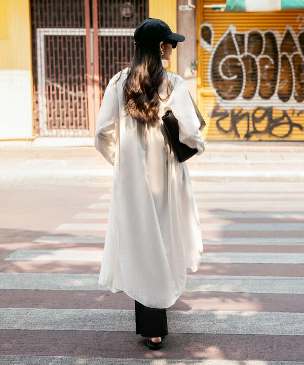 Button-Through Midi Dress