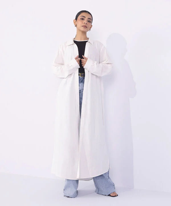 Button-Through Midi Dress