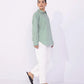 Regular-Fit Button Through Shirt