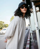 Striped Cropped Shirt