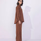Brown Button Through Shirt