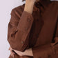 Brown Button Through Shirt