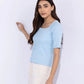Square-Neck Rib Top