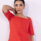 Square-Neck Rib Top