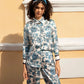 Printed Satin Shirt