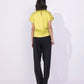 Satin Top With Cinched Waist